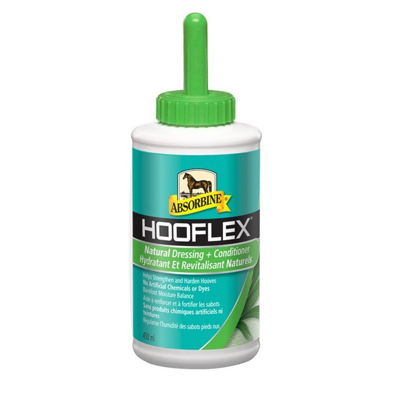 Absorbine Hooflex Natural Liquid Conditioner with Brush