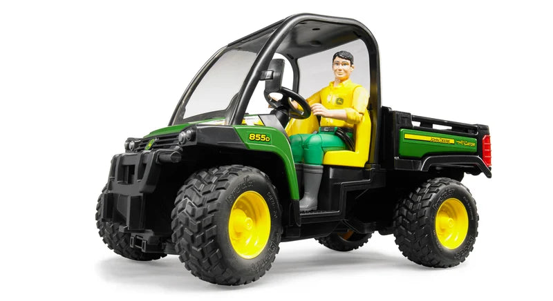 Bruder 09812 John Deere Gator XUV 855D with Driver
