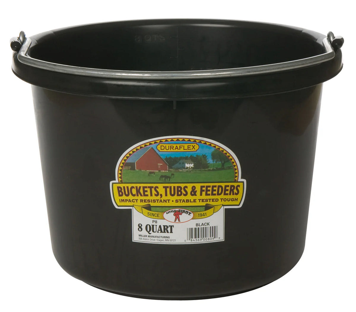 Plastic Bucket Round 8qt