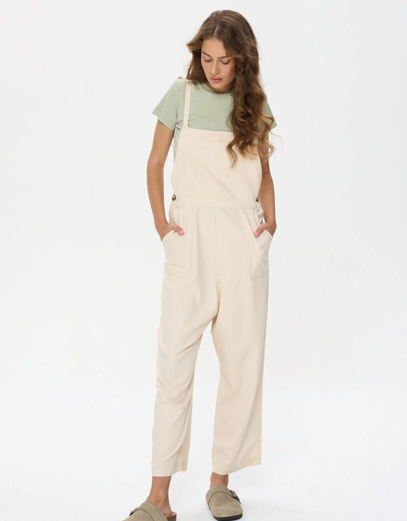 24colours Beige Overalls
