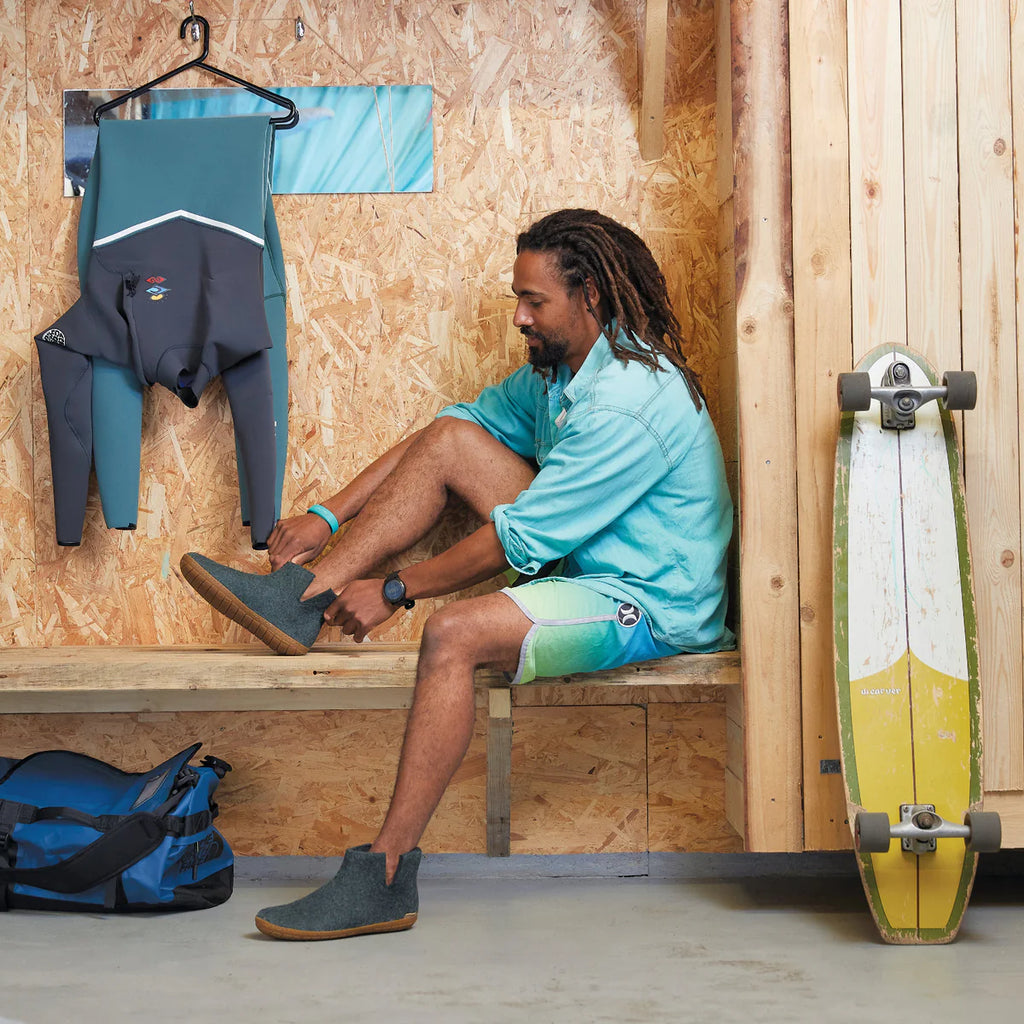 Glerups Boot with Rubber Sole