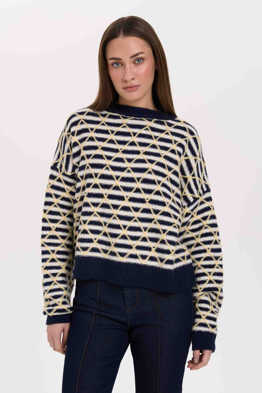 24colours Pullover Stripe