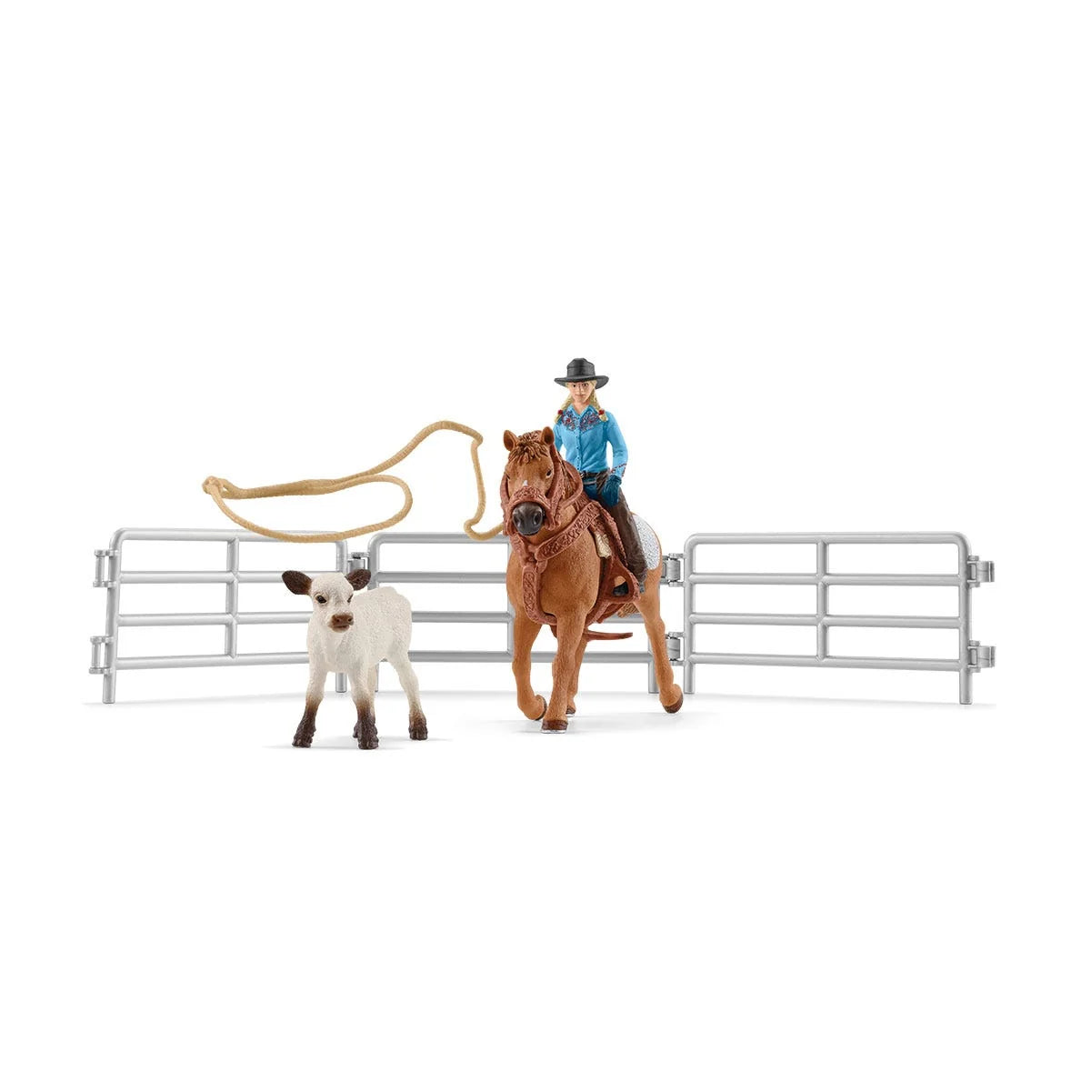 42577 Cowgirl Team Roping
