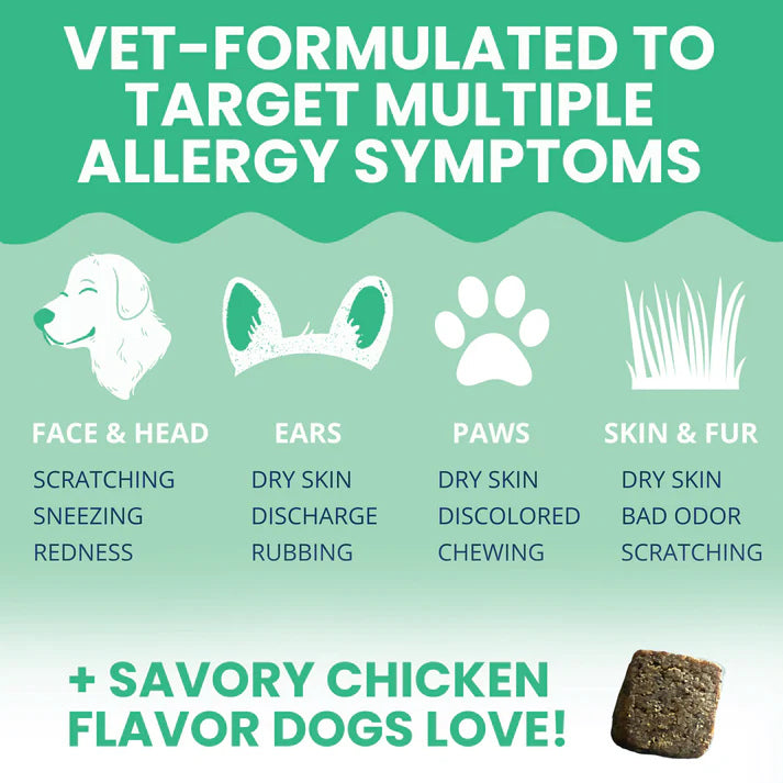 UTW Allergy & Itch Soft Chew Dog 60ct/120g (12)