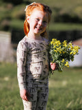 {Tack Room} Toddler Sleepwear Set Cream