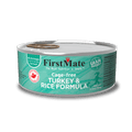 FirstMate Cage-free Turkey & Rice Formula for Cats 5.5oz