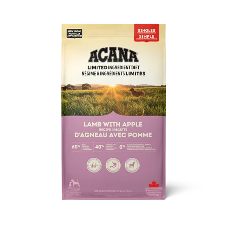 Acana Singles, Lamb with Apple Recipe