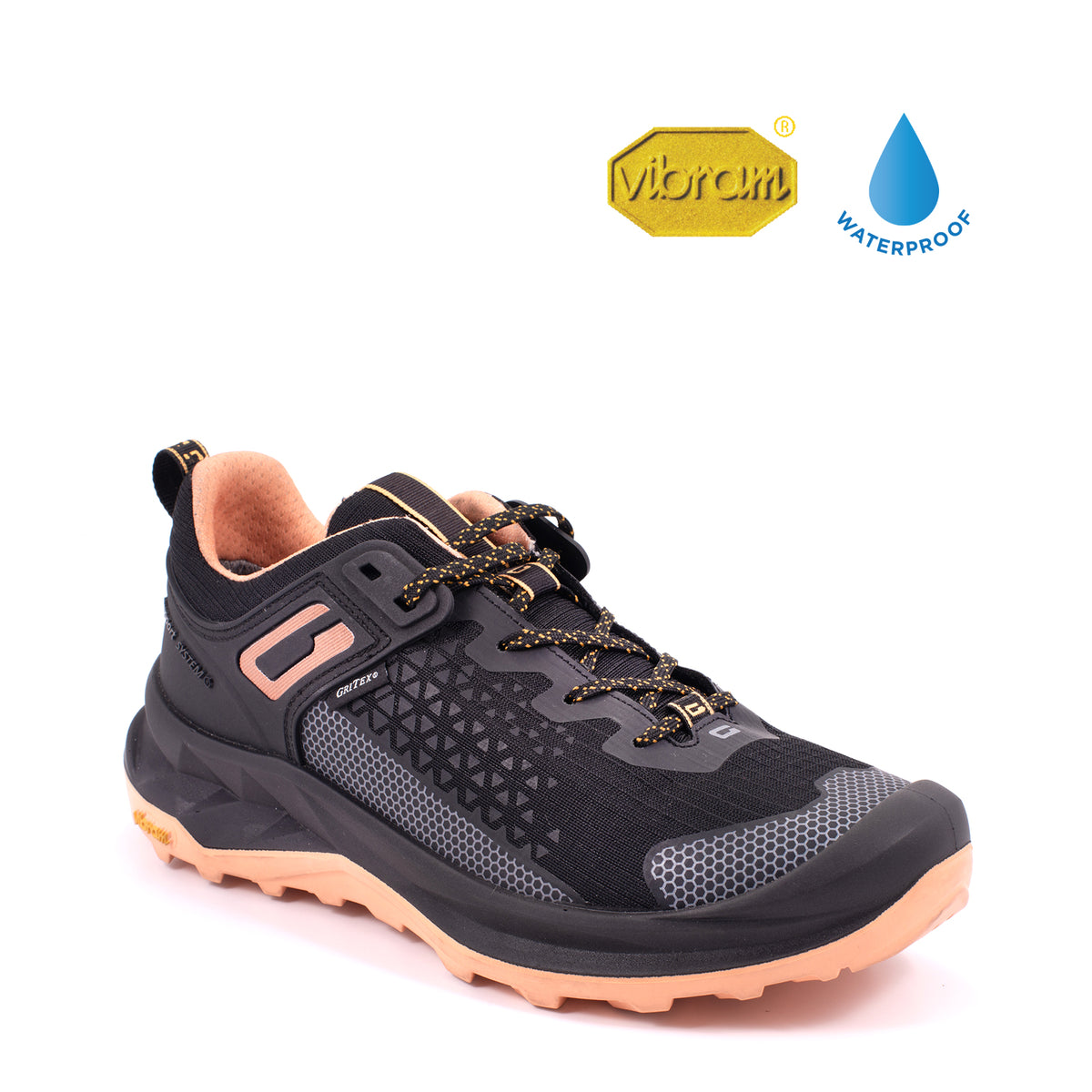 Redland Adventure Low Black/Coral Womens