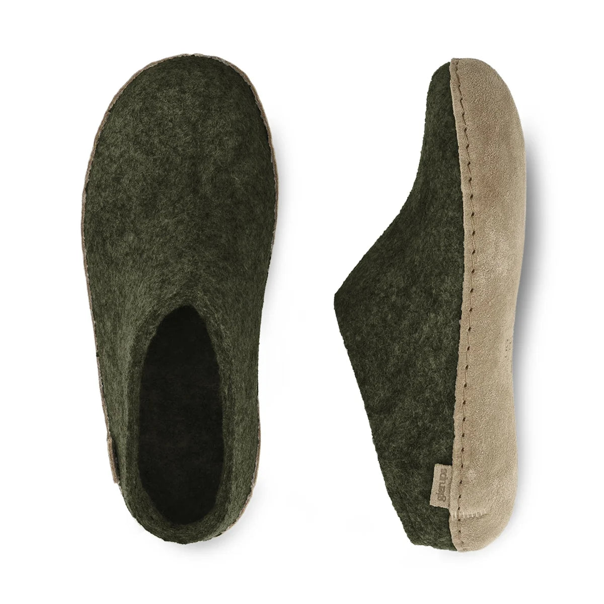 Glerups Slip-on with Leather Sole