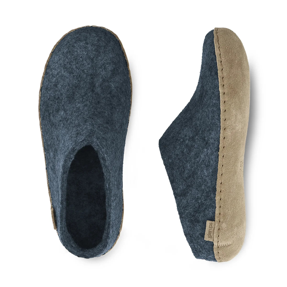 Glerups Slip-on with Leather Sole