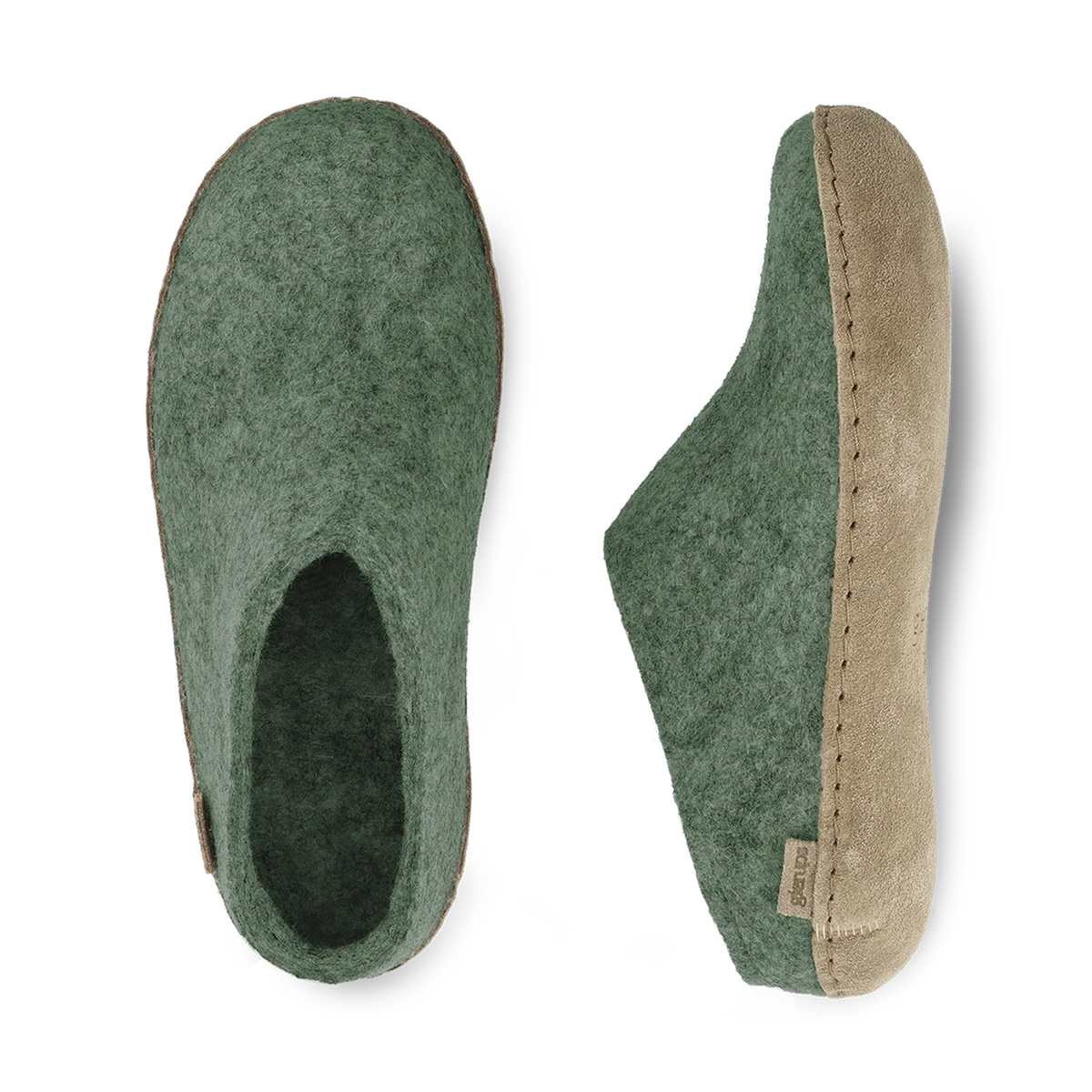 Glerups Slip-on with Leather Sole