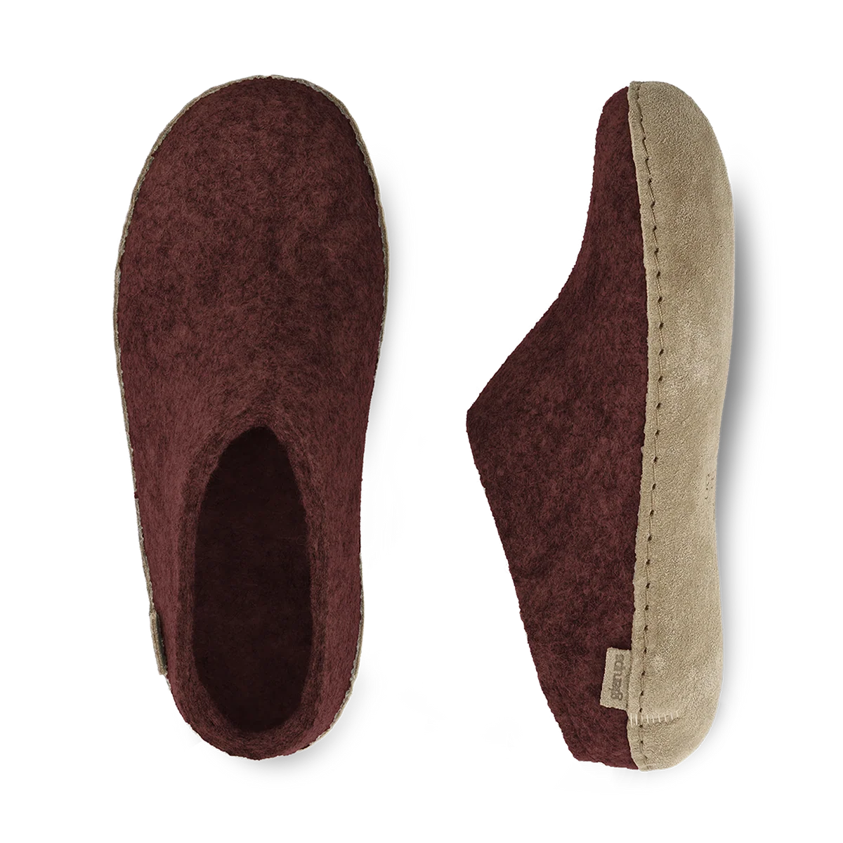 Glerups Slip-on with Leather Sole