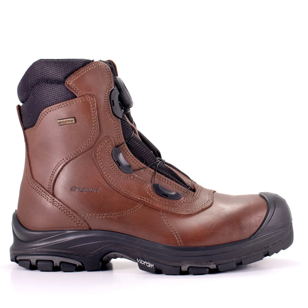 Grisport BOA Constructor, 8" Safety Boot Brown