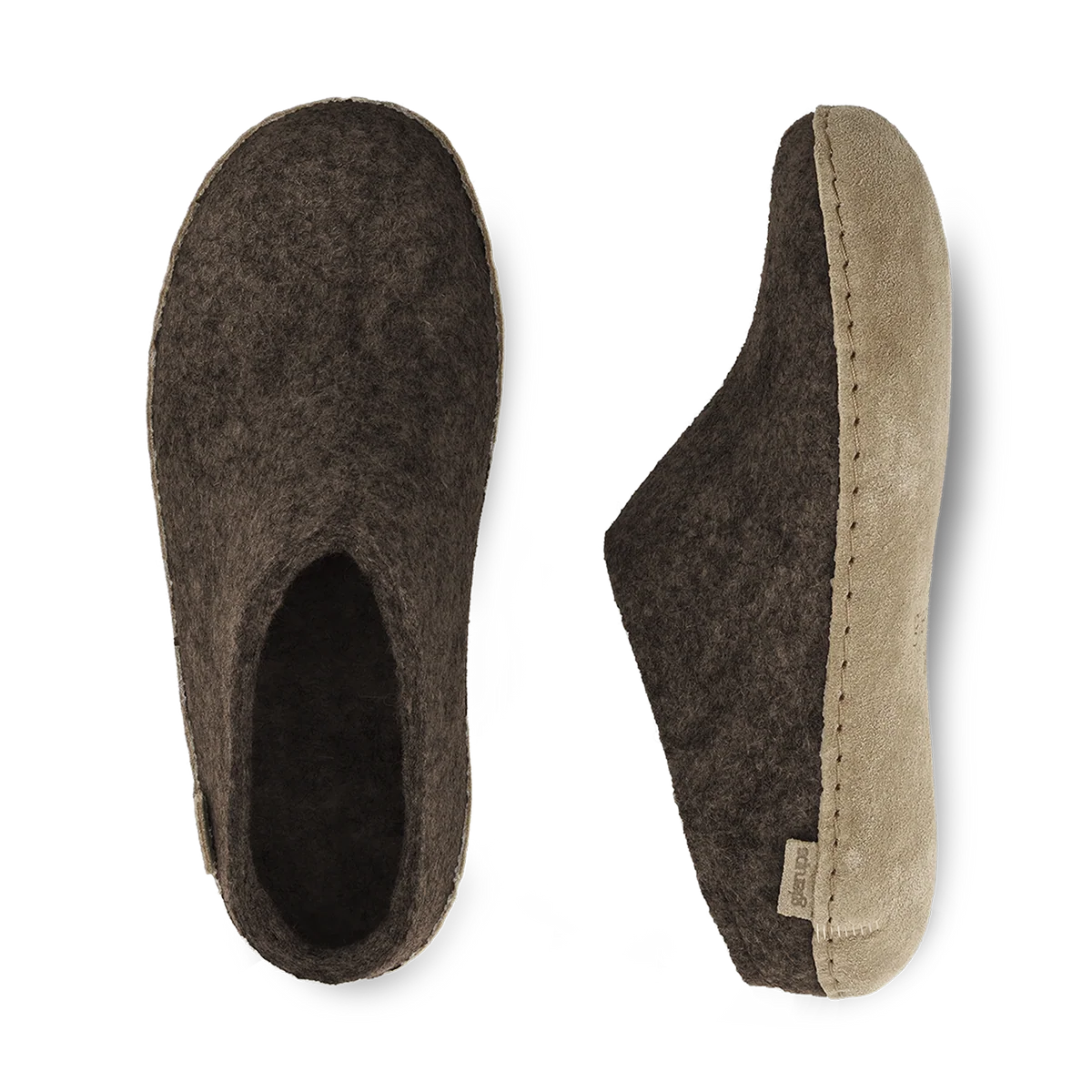 Glerups Slip-on with Leather Sole