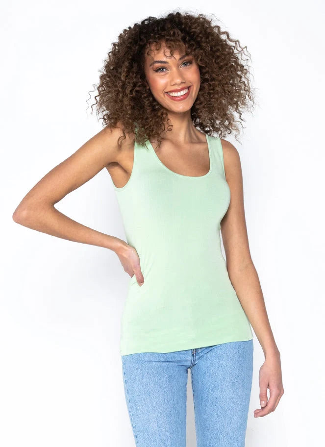 Bamboo Double Scoop Tank