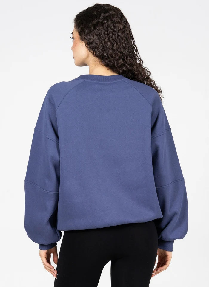Recycled Poly/Cotton Fleece Oversized Crew
