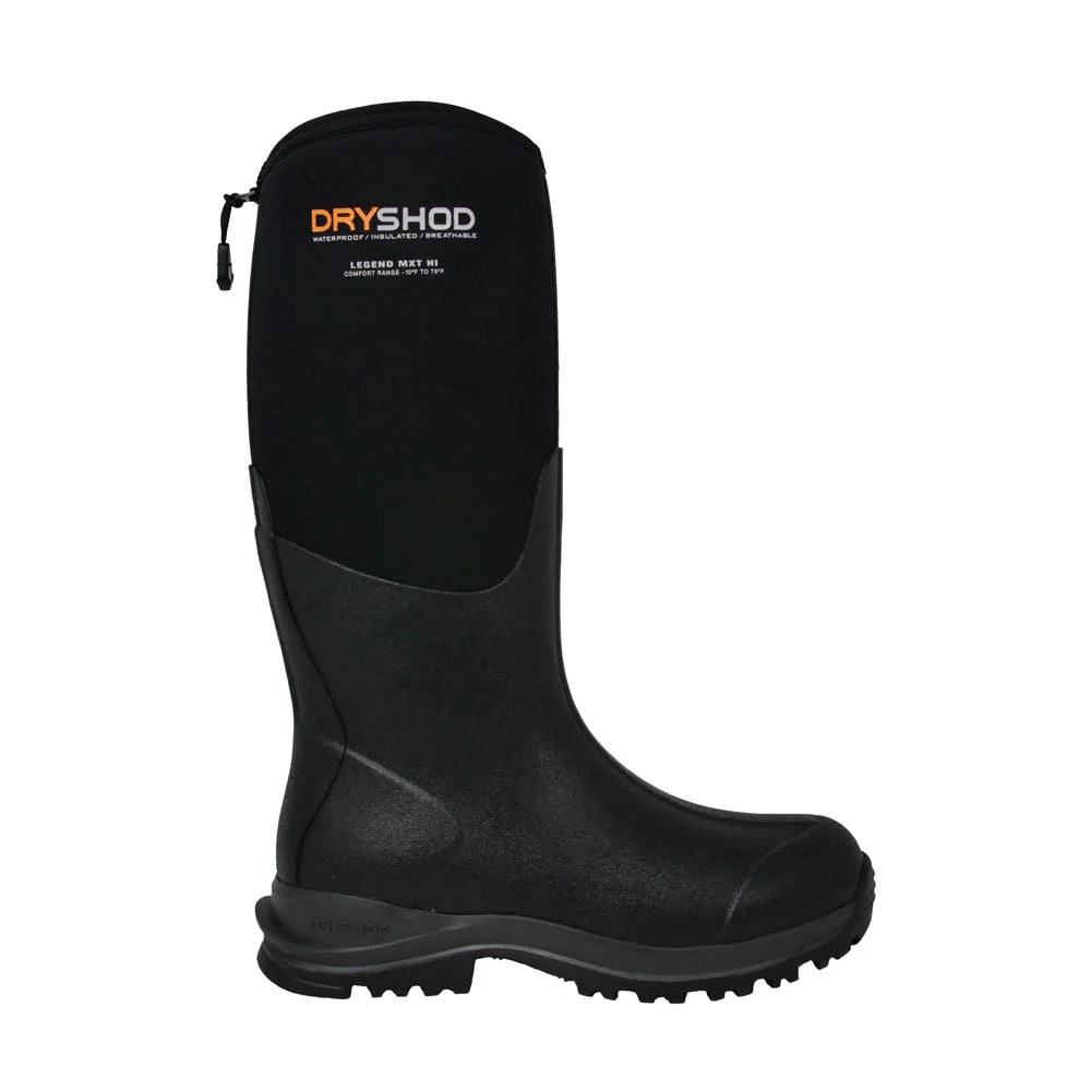 DRYSHOD Women's Legend MXT High Black