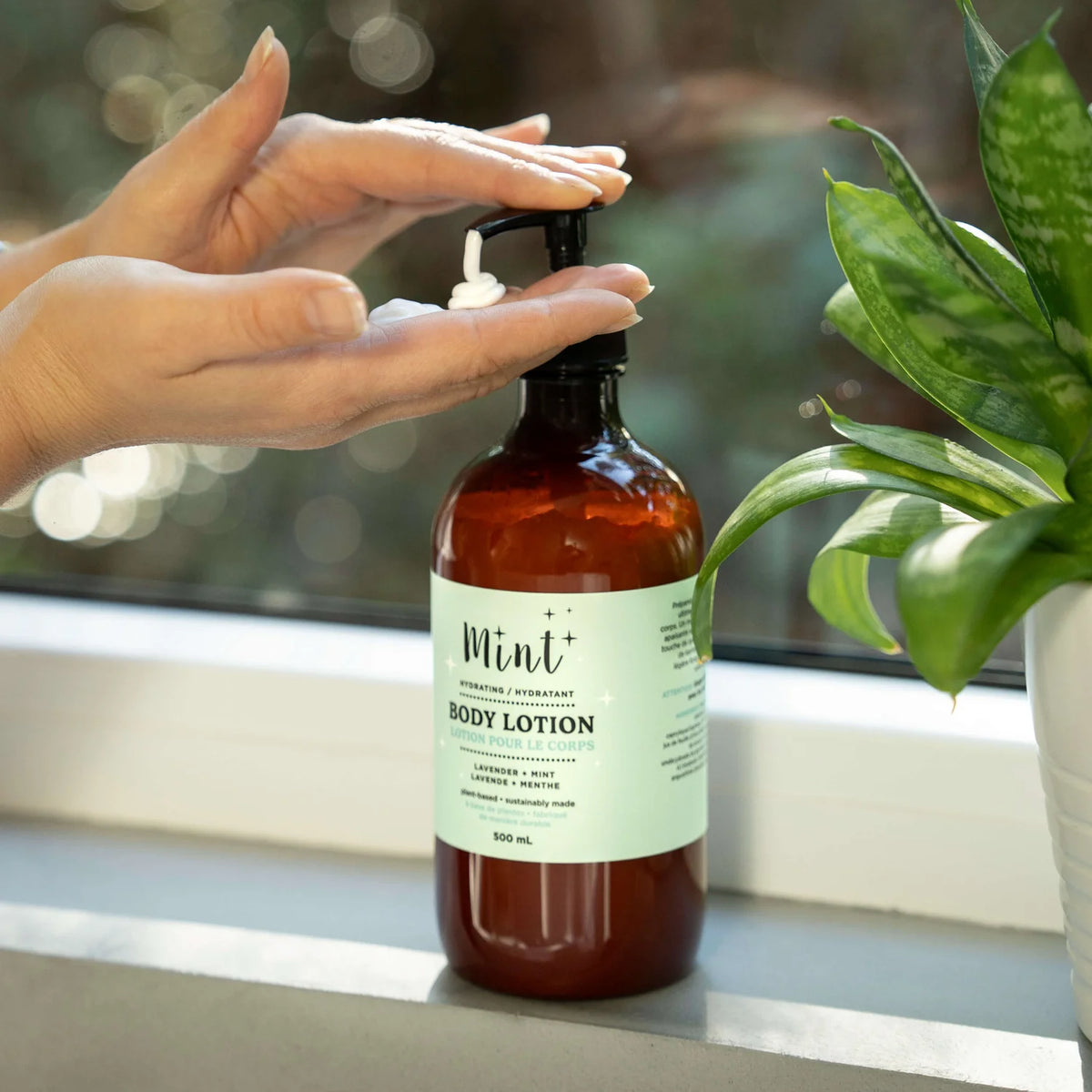 Mint Natural Body Lotion