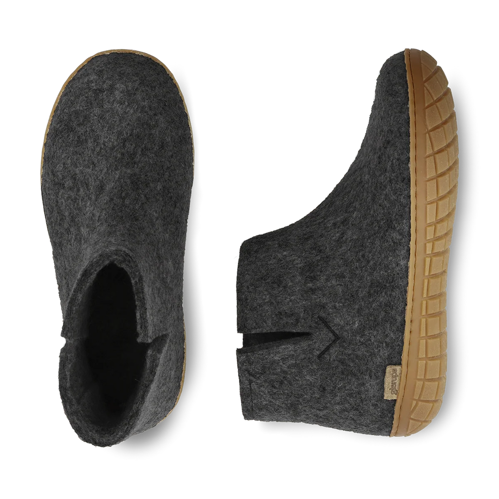 Glerups Boot with Rubber Sole