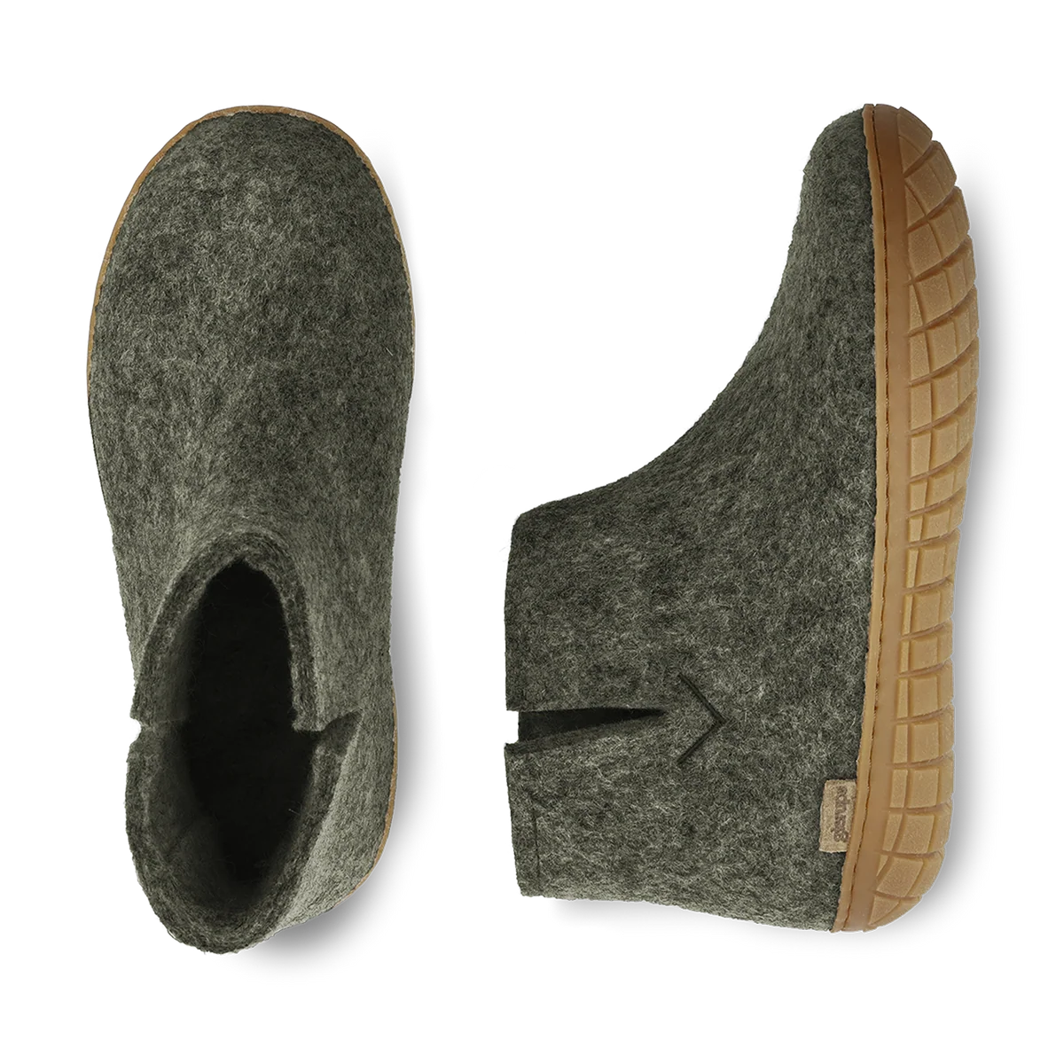 Glerups Boot with Rubber Sole