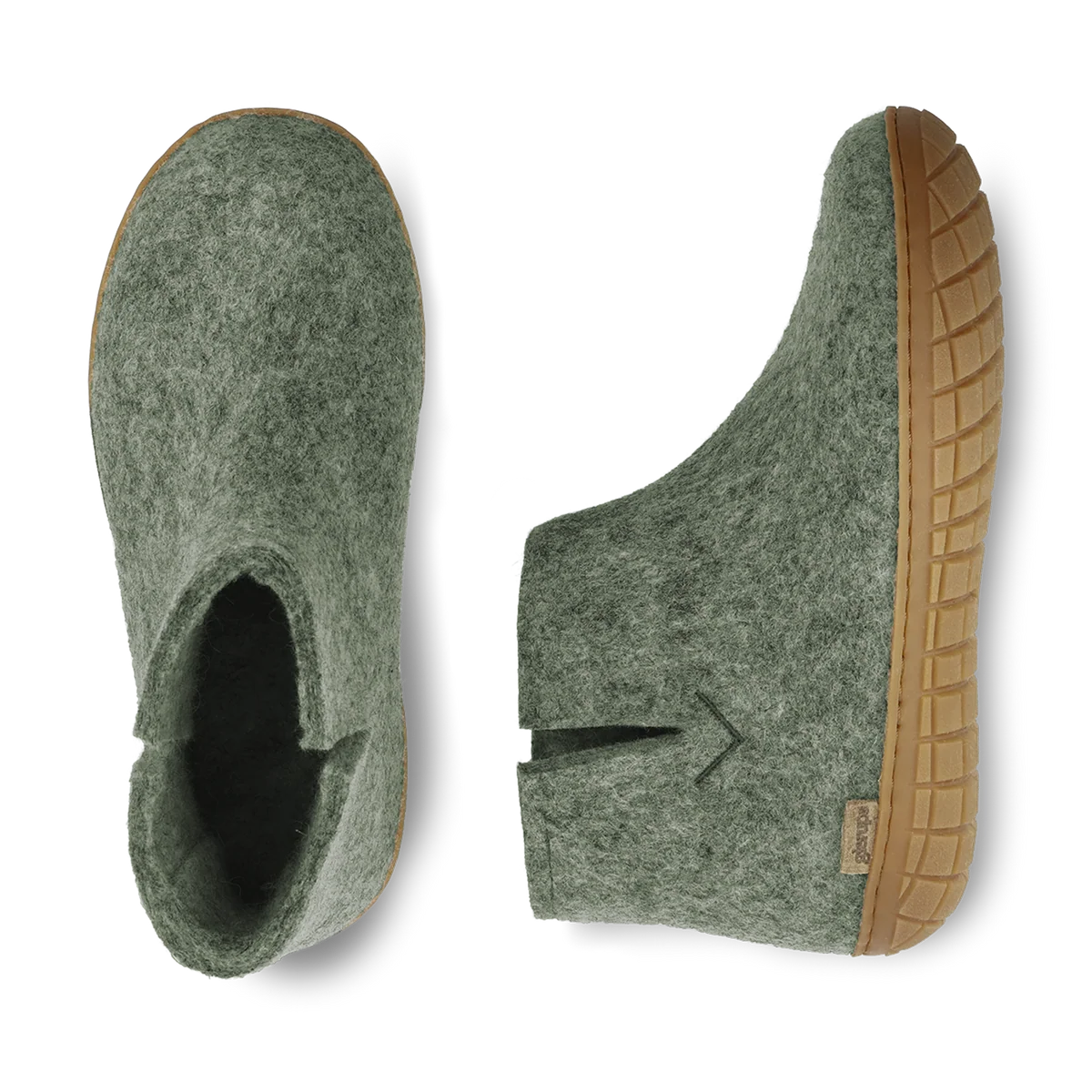 Glerups Boot with Rubber Sole