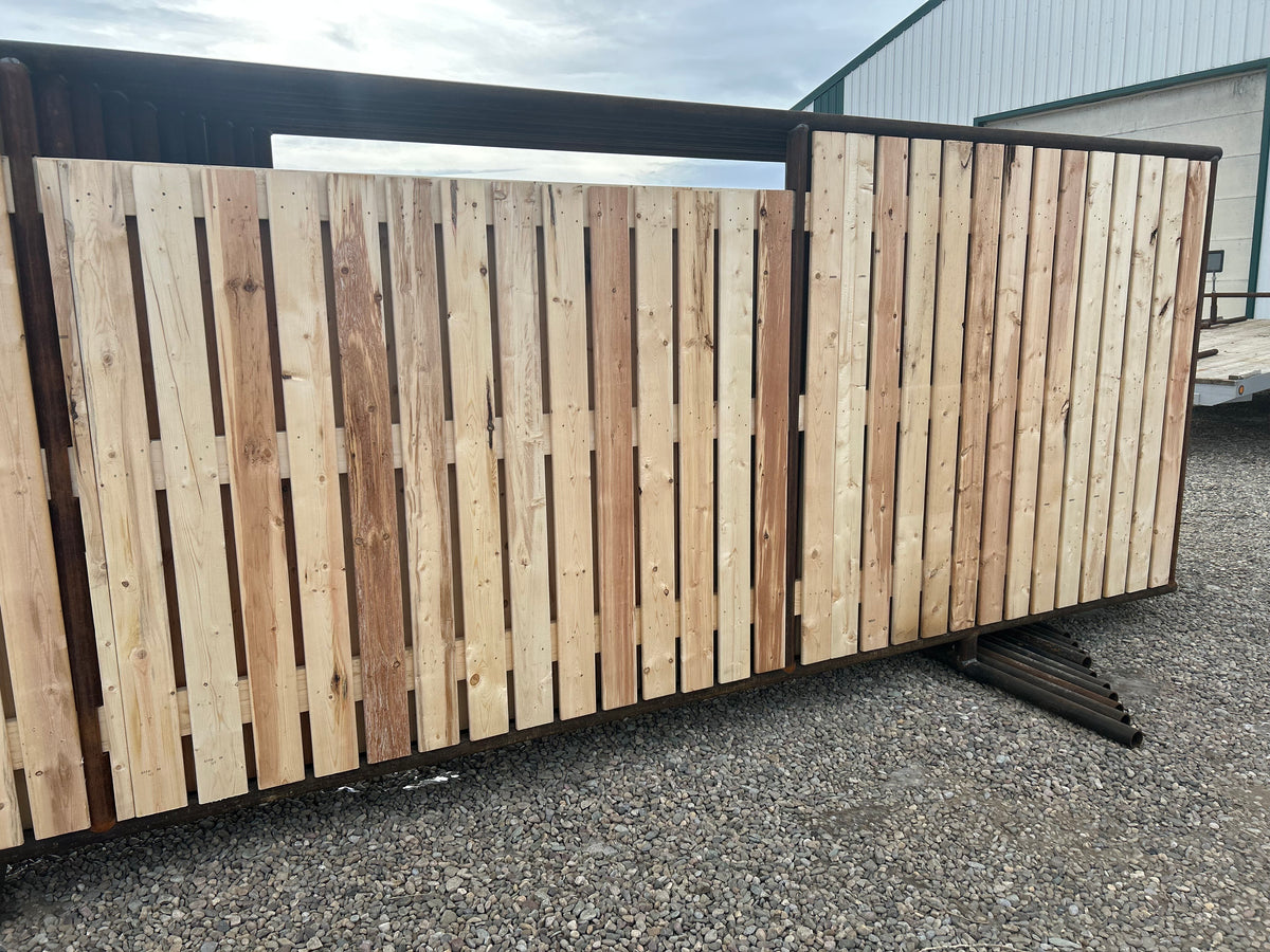 WD FAB WINDBREAK STRAIGHT 24'