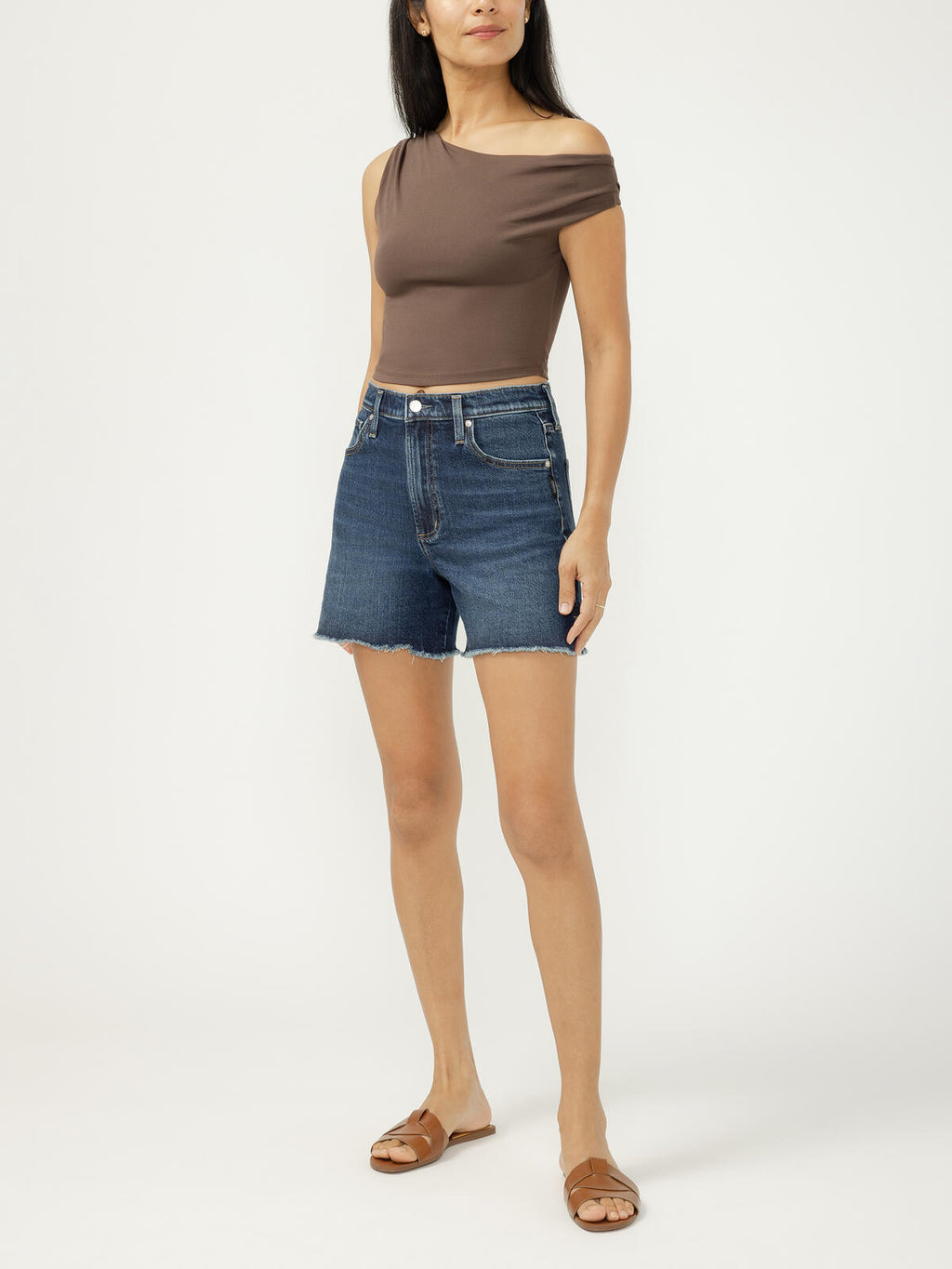 Silver Jeans Highly Desirable High Rise Shorts