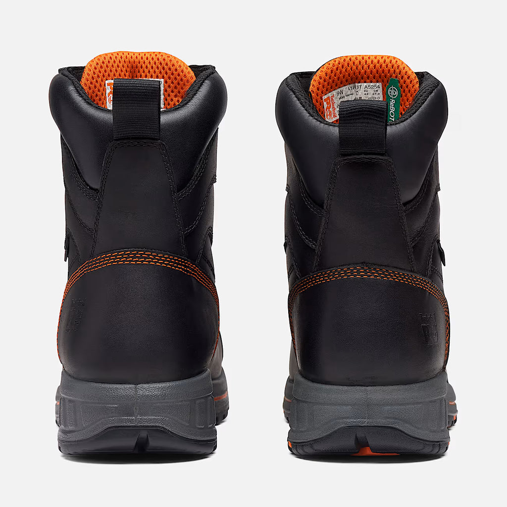 Timberland Pro Mens Endurance HD 8-Inch Waterproof Insulated Comp-Toe Boot