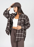 Plaid Flannel Overshirt