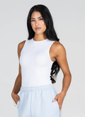 Seamless Textured Crew Neck Tank