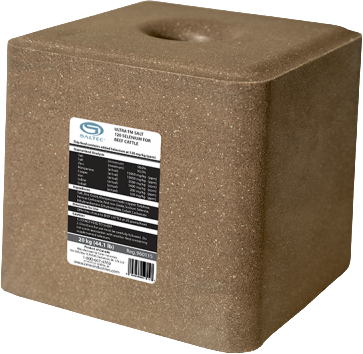 Ultra Block TM Salt 120 Selenium for Beef Cattle