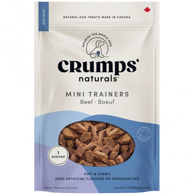 Crumps Mini Trainers Beef (semi-moist) 132g