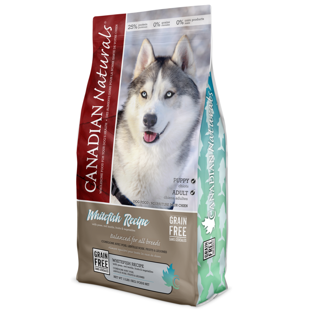 Canadian Naturals Fresh Whitefish Recipe for Dogs