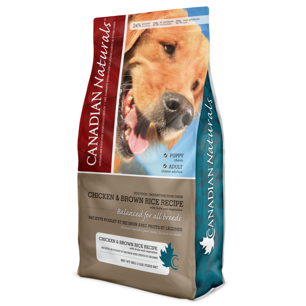 Canadian Naturals Chicken & Brown Rice Recipe for Dogs