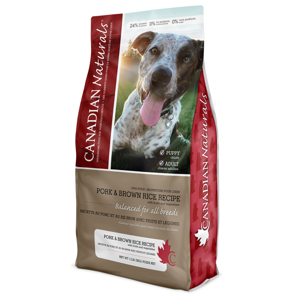 Canadian Naturals Pork & Brown Rice Recipe for Dogs