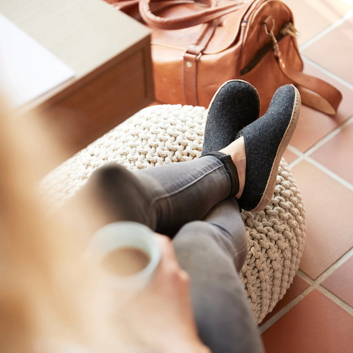 Glerups Slip-on with Leather Sole
