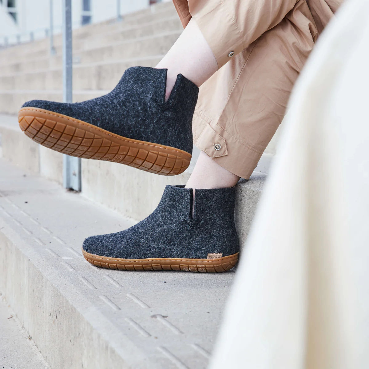 Glerups Boot with Rubber Sole