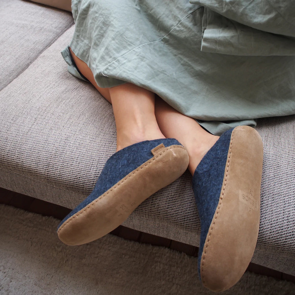 Glerups Slip-on with Leather Sole
