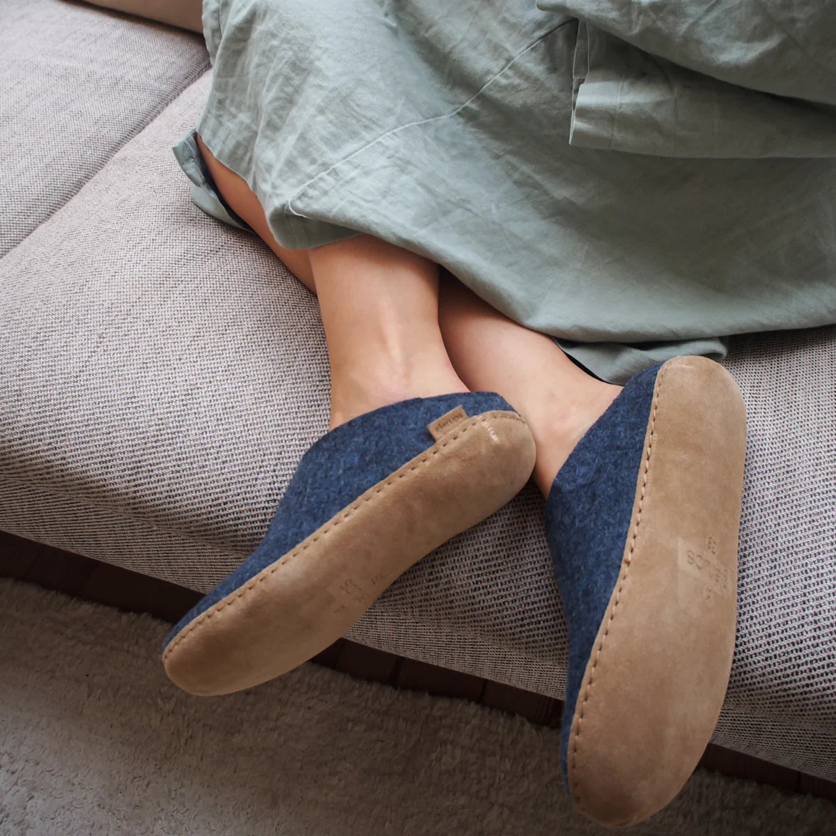Glerups Slip-on with Leather Sole