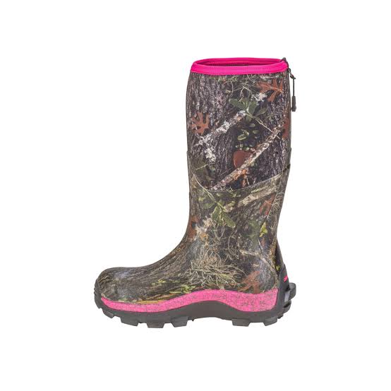 Dryshod Women's NoSho Ultra Hunt High Camo/Pink