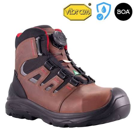 Grisport BOA Boston, 6" Safety Boot Brown