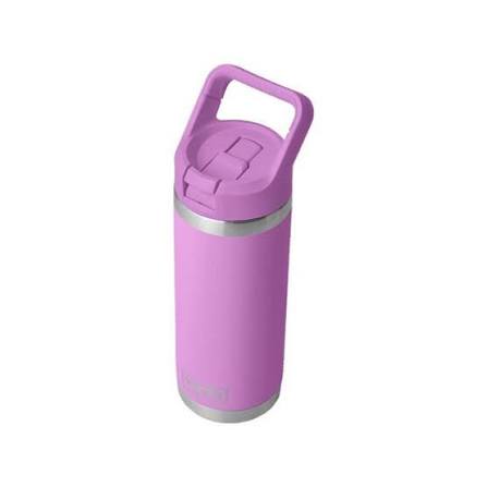 Rambler 18oz Straw Bottle w/ Color Matched Straw Cap