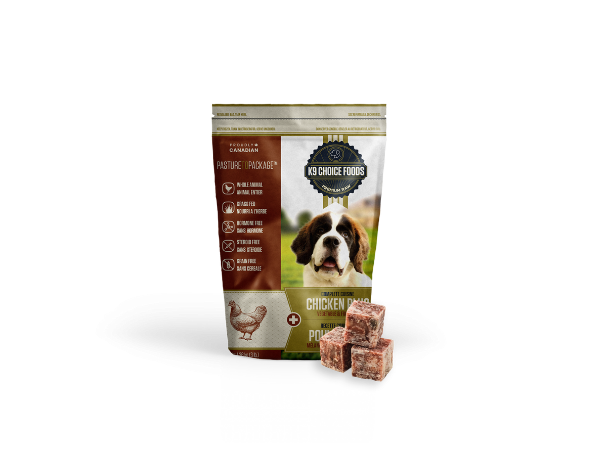 K9 Choice Frozen Raw Chicken Plus