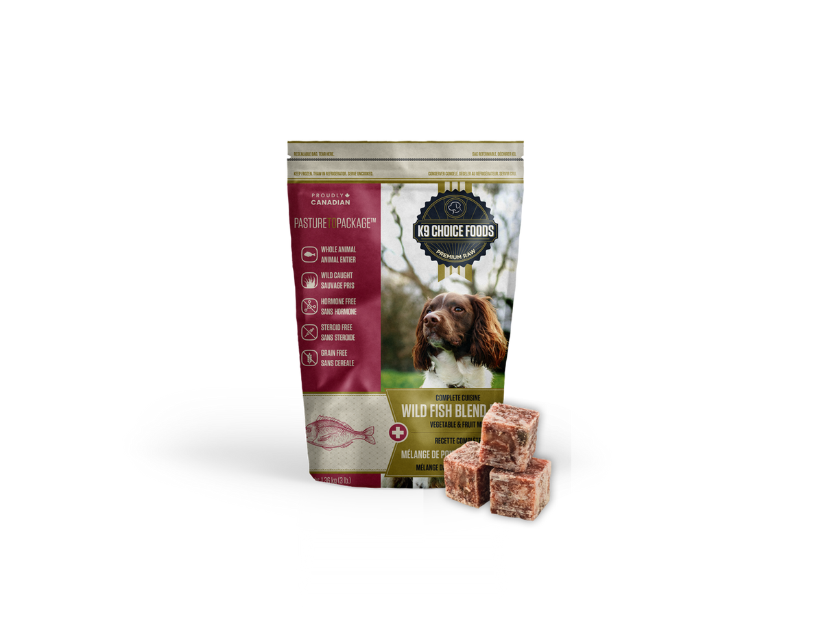 K9 Choice Frozen Raw Wild Fish Plus