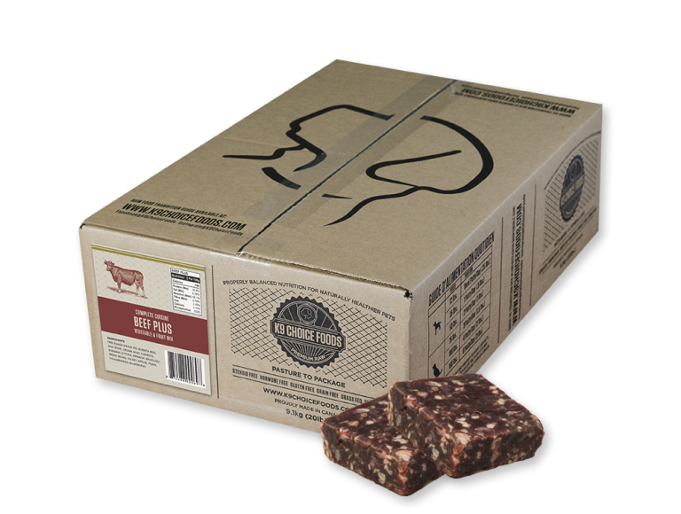 K9 Choice Frozen Raw Beef Plus