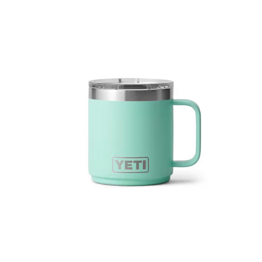 Rambler 10 oz Stackable Mug with Durasip Ceramic Lining