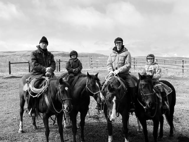 Cattlemen’s Corner family horseback