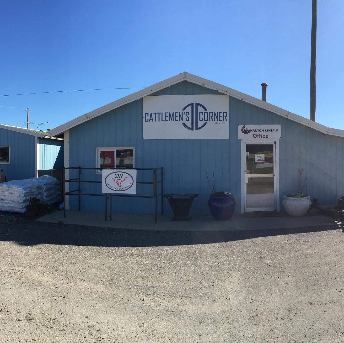The original Cattlemen’s Corner store